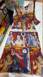 OFFKU0101 | KALAMKARI LONG KURTA