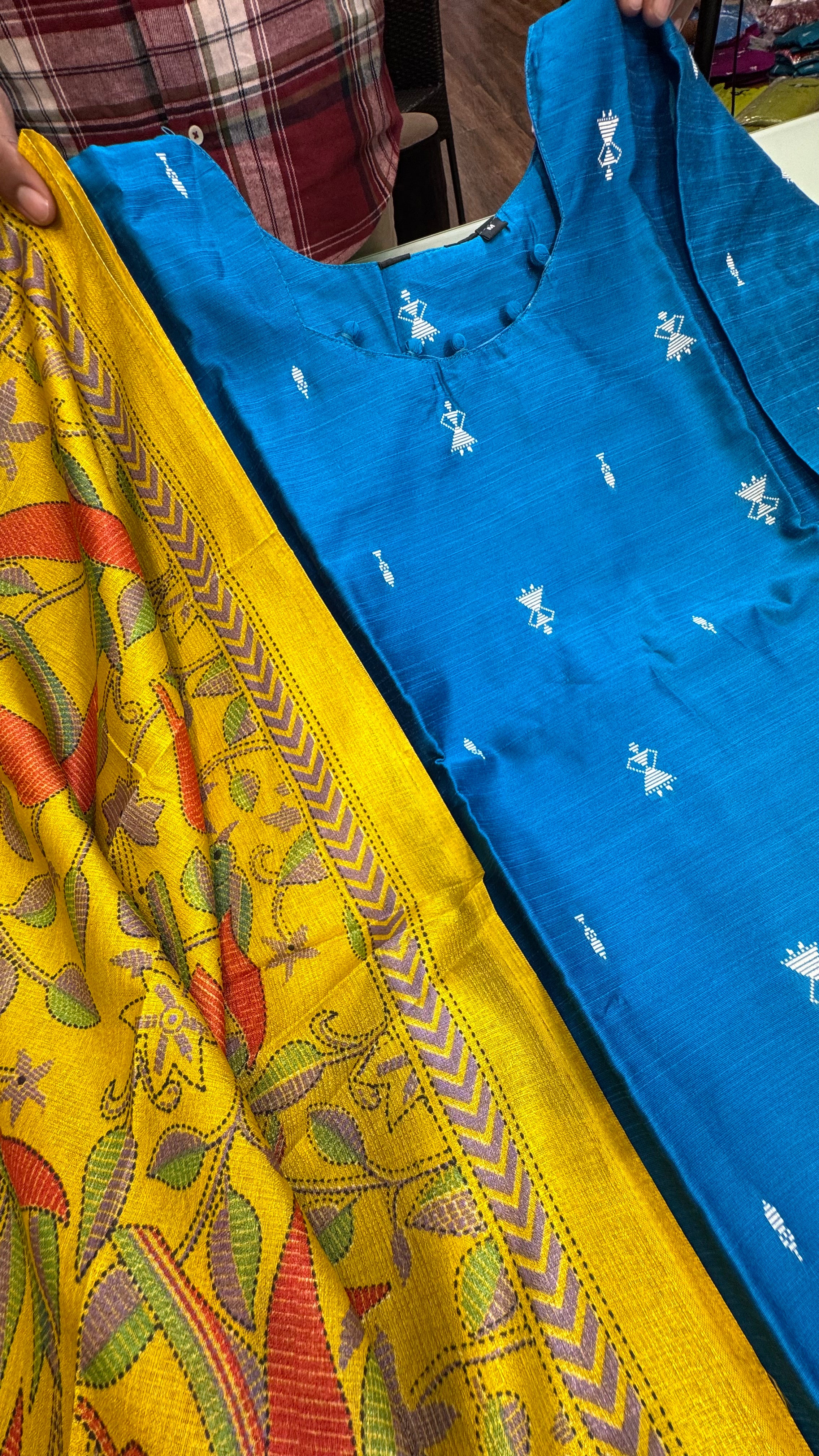 RASKU2511 | RAW SILK KURTISET