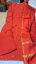 RAWSKU0426|Raw Silk Kurti Set